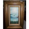 Image 1 : BERGAN OIL ON CANVAS PAINTING "SEA GULLS ON COAST" FRAMED 19T X13 W