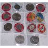 Image 1 : (14X$) CASINO CHIPS, SOME RARE, INCLU: "DEBBIE REYNOLDS", "STARDUST", DEADWOOD S.D
