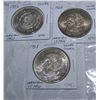 Image 1 : (3X$) MEXICAN SILVER OLYMPIC 25 PESO & ONE PESO UNCIRCULATED CONDITION