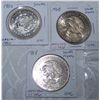 Image 2 : (3X$) MEXICAN SILVER OLYMPIC 25 PESO & ONE PESO UNCIRCULATED CONDITION