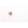 Image 1 : 14k gold 1.18carat custom made diamond cluster