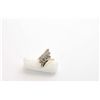 Image 1 : 10k gold 1.12carat custom made diamond cluster