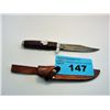 Image 1 : German crafted wood handled hunting knife with