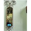 Image 1 : Metal framed wall mirror