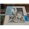 Image 1 : Original etching in black and white titled the