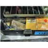 Image 1 : Fishermans tackle box and contents