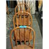 Image 1 : Set of 4 arrow back dining room chairs