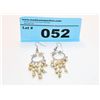 8.00ctw natural pearl earrings