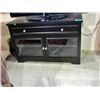 Black TV enertainment cabinet
