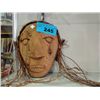 West coast native cedar carved mask