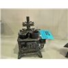 Cast metal queen toy stove