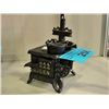 Cast metal queen toy stove