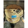 Image 1 : Spool of white coated electrical wiring