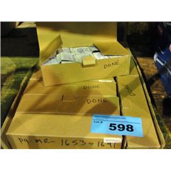 Box full of door lock mortise cylinders