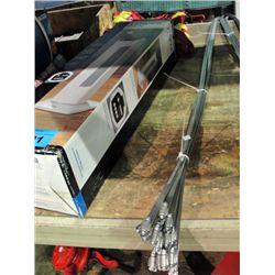 One bundle of stainless steel adjustable hose