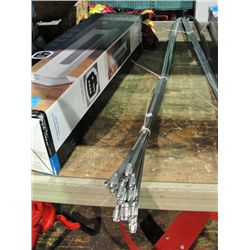 One bundle of stainless steel adjustable hose