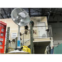 Oscillating pedastol heater