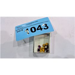 2 small boxes of craft store gems