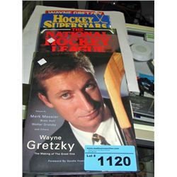 4 hard cover hockey coffee table books