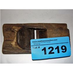 Rustic wooden wood workers joiner plane