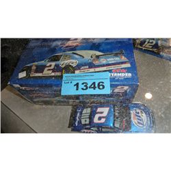 Official nascar #2 curt busch real stamped sheet