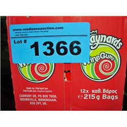 One box of maynards wine gums