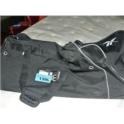 Black reebok sports bag
