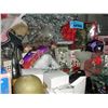 Image 1 : Shelf lot of assorted christmas decorations