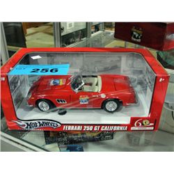 Hotwheels ferrari 250 gt  diecast metal