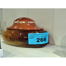 Obessession for men salesman sample display bottle