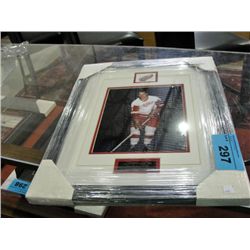 Gordie howe #9 red wings 1972 inducted
