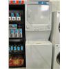Image 1 : GE white stacking washer and dryer