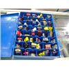 Image 2 : Hotwheels collectors storage box with cars