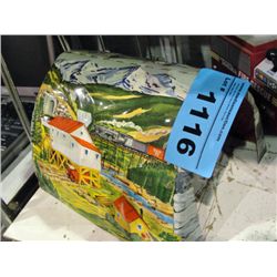 Vintage tin litho train set tunnel accessory