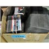 Image 1 : Box of assorted music CDs and DVDs
