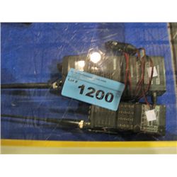 2 portable radios