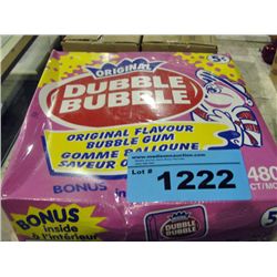 One box of original double bubble bubble gum