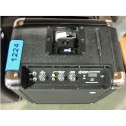 One ion block rocker portable sound system - black