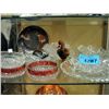 Image 1 : Shelf lot of assorted collectable glasswares etc