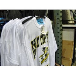 Lot of 10 white sports tshirts