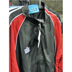 Admiral black red and white jacket