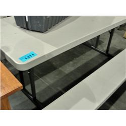Lifetime folding picnic table