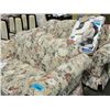 Image 1 : 2pc floral sofa and loveseat set