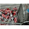 Image 1 : Grocery buggy filled with cocacola (buggy not