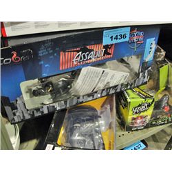 Shelf lot of radio controlled helicopters