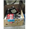 Image 1 : Box of assorted start trek and starwars collector
