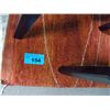 Image 1 : Orange wool area rug