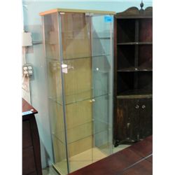 Ikea glass display cabinet