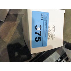 One box of metal hose clamps