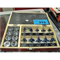 Mastercraft router bit set